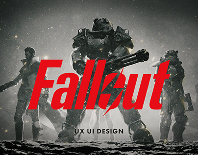 UX UI Design for Fallout fan club