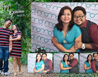 Wedding Pre-nup photobooth Layout