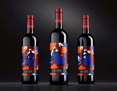 Wine label for Mghon