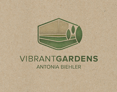 Vibrant Gardens Logo Design
