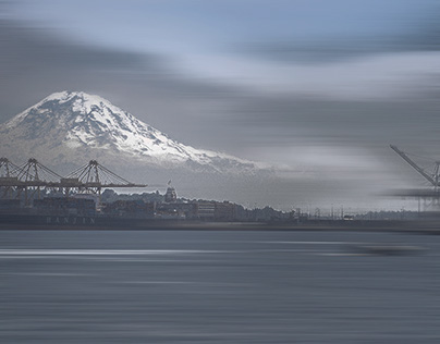 Mount Rainier & Port of Seattle