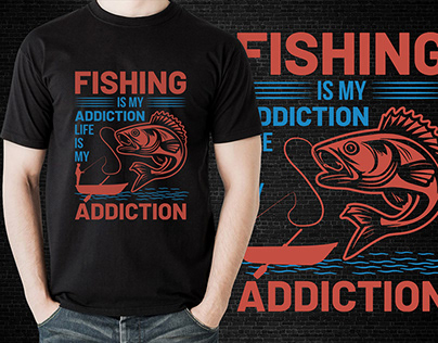 Fishing T-shirt Design Projects :: Photos, videos, logos, illustrations and branding  :: Behance