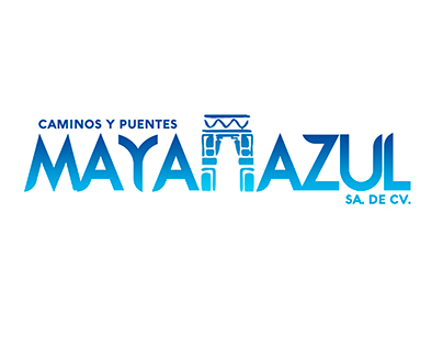 Logotipo Maya Azul