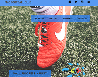 Football club website