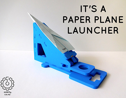 Paper Plane Launcher Toy