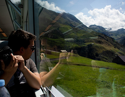 Interrail (21/08, Glacier Express, Switzerland)
