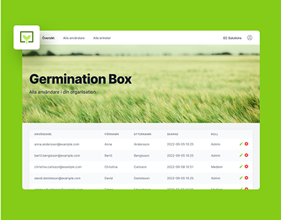 Germination Box - UI