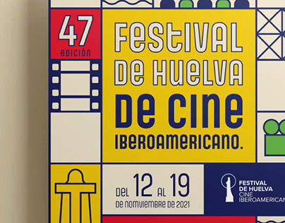 Project thumbnail - Cartel Festival de Huelva de cine iberoamericano