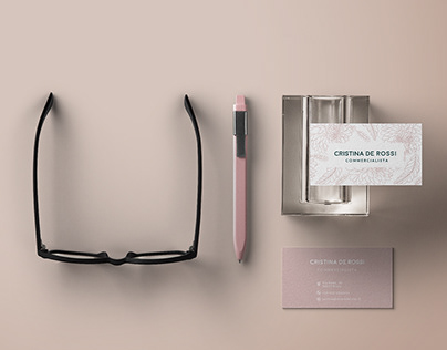 Business card design for business consultant