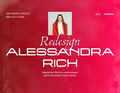 Alessandra Rich / e-commerce website redesign