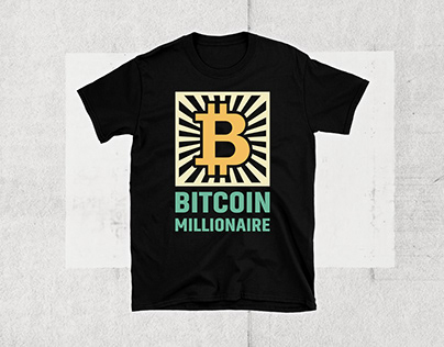 Bitcoin Millionaire Tshirt