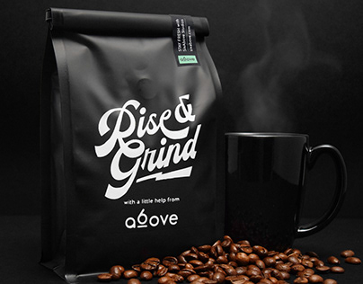 Rise & Grind Coffee - Package Desgin