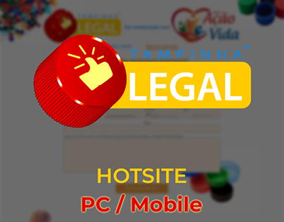 Tampinha legal Hotsite - Projeto Infnet