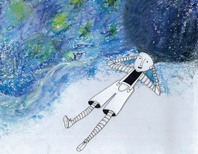 Ilustração Infantil | O menino que colecionava estrelas