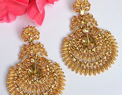 Buy Gold Plated Earrings Online 50% Discount