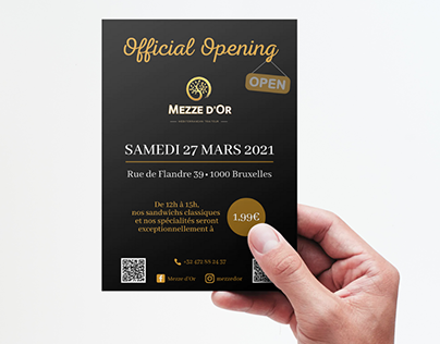 Flyer - Official Opening