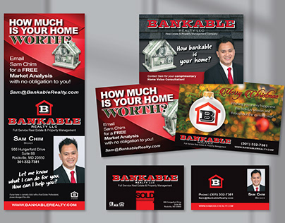 Marketing Materials and Signage for Bankable Realty