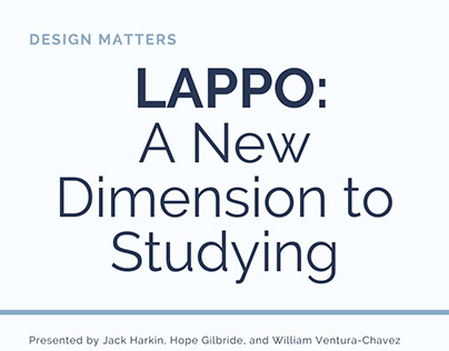 Lappo: A new dimension to Studying