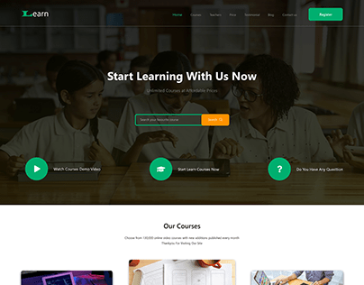 Online Learning Website