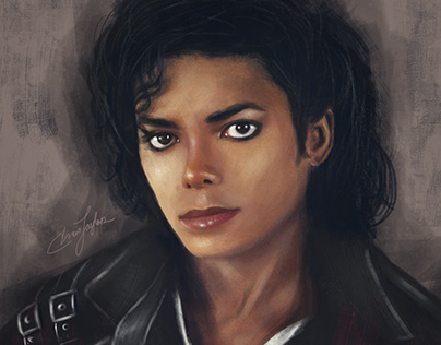 Michael Jackson Portrait Study