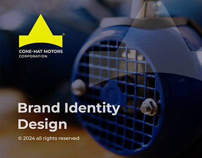 cone-hat motors co. brand identity