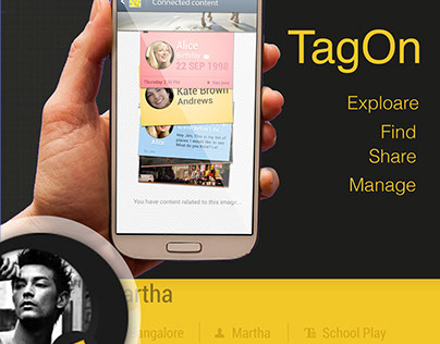 TagOn Mobile Application Concept