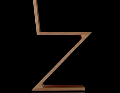 ZIGZAG CHAIR by Gerrit T. Rietveld - 1934