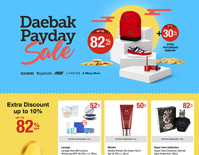 Daebak Payday Sale Promo Banner