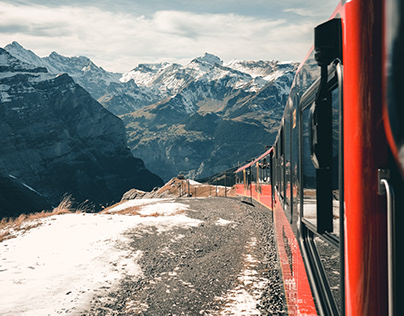 Mit dem Zug auf 3500m... Schweizer Alpen / Swiss Alps