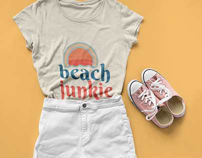 Beach Junkie SVG for Cricut, Make Your Own Beachy Gifts
