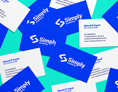 Project thumbnail - Simply academy Brand Identity