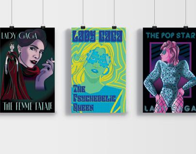 Decades - Lady Gaga Poster Series