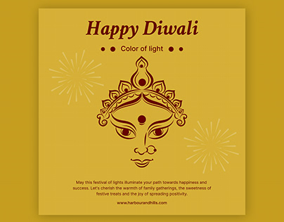 Instagram post on Diwali part 4