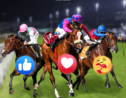 Horse racing social media posts