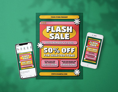 Flash Sale - Flyer Media Kit