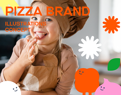Pizza Brand Illustrations