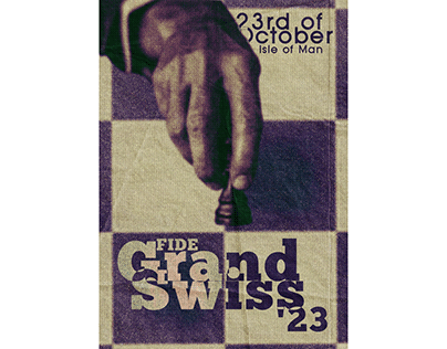 FIDE Grand Swiss '23 alternative poster