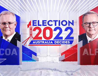 2022 Australian Federal Election 9 News Branding