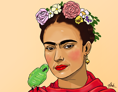 Frida - Digital Painting