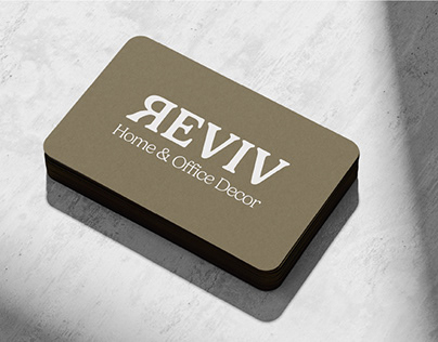 REVIV - Home & Office Decor Branding