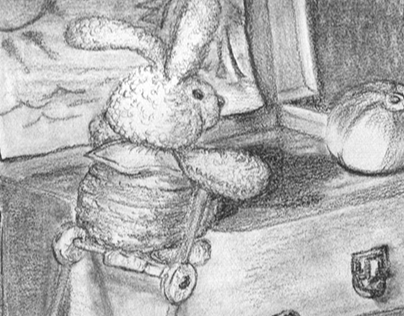 Toy Bunny & Suitcase