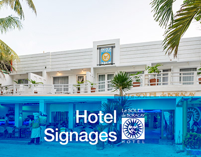 Hotel Signages for Le Soleil de Boracay