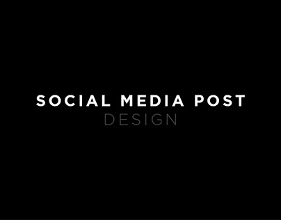 Social Media posts