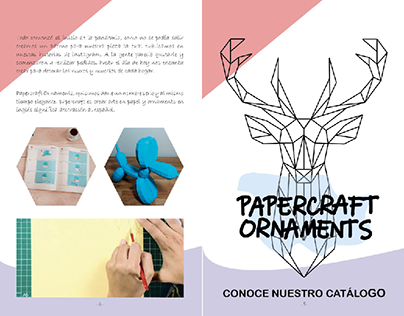 Proyecto catálogo - Papercraft Ornaments