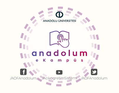 Anadolu University, eKampus Intro Design