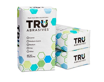 TRU Abrasives Package Design