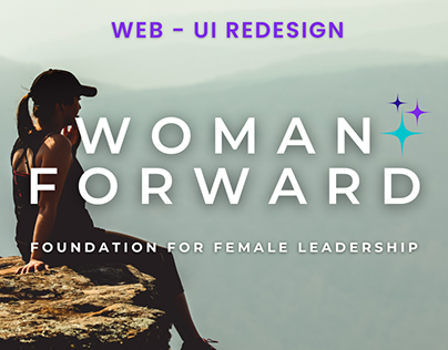 UI Re-Design Web | Woman Forward Foundation