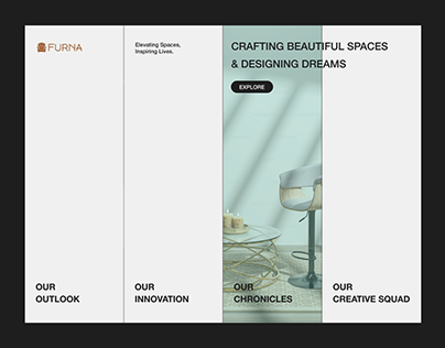 FURNA: Interior Design Studio Website