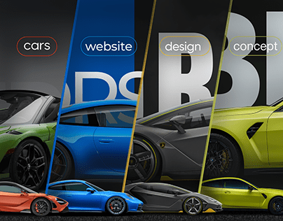 Cars website design