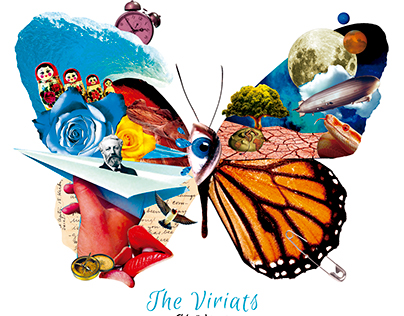 The Viriats. Diseño de portada EP. Collage digital.